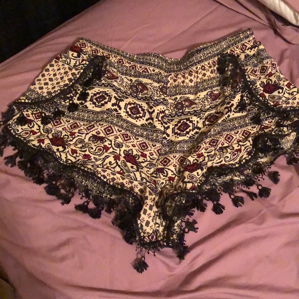 patterned shorts